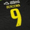 Shirt Ittihad 2023-24 Away Benzema #9 Third Men's Soccer Football - Image 2