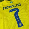 Shirt Al Nassr 23-24 Home Ronaldo #7 Men's Soccer Football - Image 5