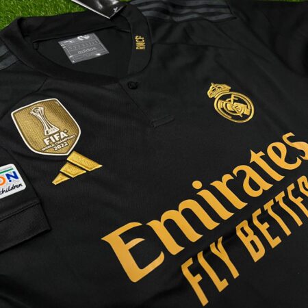 Shirt Real Madrid 23-24 Third Black Away Champions League Without Name