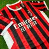 Shirt AC Milan 2024-25 Home Men's Soccer Football New season - Image 3