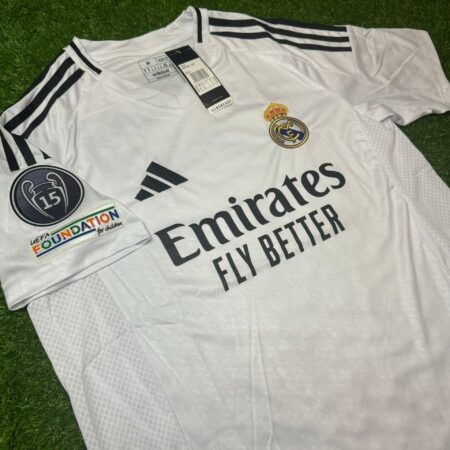 Shirt Real Madrid 2024-2025 Home Champions League #15 Without Name