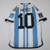 Shirt Argentina 2022 Messi #10 World Cup Final Men's Soccer Football - Image 2