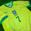 Shirt Brazil National Team 2024 Vini Jr #7 Home Mens Soccer Football - Image 2