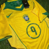 Shirt Brazil National Team 2004 Home Ronaldo #9 Men's Soccer Football - Image 3