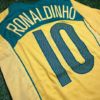 Shirt Brazil National Team 2004 Ronaldinho #10 Home Men's Soccer Football - Image 3