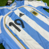 Shirt Argentina 2006 Messi #19 Home Men's Soccer Football - Image 4