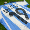 Shirt Argentina 2006 Messi #19 Home Men's Soccer Football - Image 5