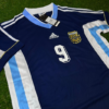 Shirt Argentina 1998 BATISTUTA  #9 Away Men's Soccer Football - Image 4