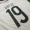 Shirt Germany 2014 Gotze #19 Home Men's Soccer Football - Image 7