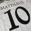 Shirt Germany 1996 Matthaus #10 Home Retro Men's Soccer Football - Image 5