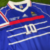 Shirt France 1998 Home Zidane #10 Men's Soccer Football - Image 7