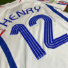 France 2006 Away Henry #12 Men's Soccer Football - Image 5