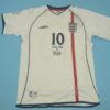 Shirt England 2002 Home With Patch Men's Soccer Football - Image 4