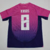 Shirt Germany 2024-25 Kroos #8 Away Men's Soccer Football - Image 4