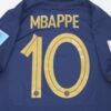 Shirt France 2022 Home Mbappe #10 Final Men's Soccer Football - Image 5