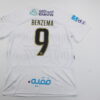 Shirt Ittihad 2023-24 Benzema #9 Away White Men's Soccer Football - Image 6