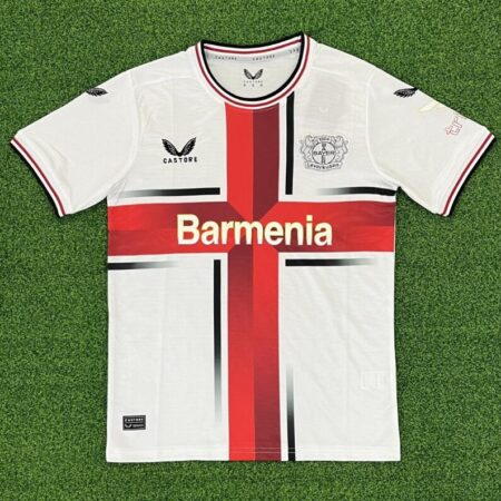 Shirt Leverkusen 2023-2024 White Men’s Soccer Football