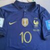 Shirt France 2022 Home Mbappe #10 Final Men's Soccer Football - Image 4