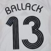 Shirt Germany 06-07 Ballack #13 Home Retro Men's Soccer Football - Image 5