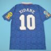 Shirt France 1996 Home Zidane #10 Men's Soccer Football - Image 8