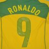 Shirt Brazil National Team 2004 Home Ronaldo #9 Men's Soccer Football - Image 6