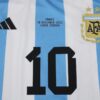 Shirt Argentina 2022 Messi #10 World Cup Final Men's Soccer Football - Image 8