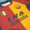 shirt roma 01-02 red yellow S-XXL - Image 4