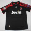 Shirt Ac Milan 2007/08 Away KAKA #22 Third Black Champions League Men's Retro - Image 2