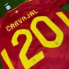 Shirt Spain 2024 Carvajal #20 Home Men's Soccer Football - Image 2