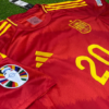 Shirt Spain 2024 Carvajal #20 Home Men's Soccer Football - Image 3