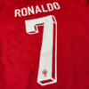 Shirt Portugal 2024 Ronaldo #7 Home Long Sleeve Men's Soccer Football - Image 2