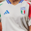 Shirt Italy 2024-25 Away White Men's Soccer Football - Image 2