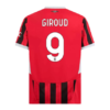 Shirt Ac Milan 24/25 Home Giroud #9 Men’s Soccer Football New season - Image 4