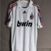 Shirt Ac Milan 2007/08 Away Ronaldo #99 White With UCL Men’s Retro Soccer Football - Image 5