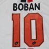 Shirt Ac Milan 96/97 Away BOBAN #10 White UCL Champions League Retro - Image 2