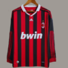 Shirt Ac Milan 2009-10 Home Beckham #32 Champions League Men's Long-Sleeve - Image 9