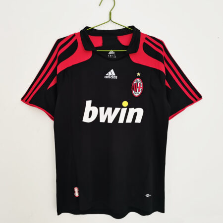 Ac Milan 2007/08 Away Third Men's Retro Soccer Football