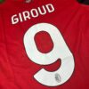 Shirt Ac Milan 24/25 Home Giroud #9 Men’s Soccer Football New season - Image 3