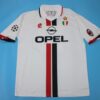 Shirt Ac Milan 96/97 Away BOBAN #10 White UCL Champions League Retro - Image 3