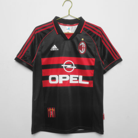 Shirt Ac Milan 1998/99 Third Away Retro Men's Soccer Football