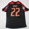 Shirt Ac Milan 2007/08 Away KAKA #22 Third Black Champions League Men's Retro - Image 3