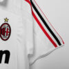 Shirt Ac Milan 2007/08 Away White Men's Retro Soccer Football - Image 3