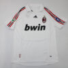 Shirt Ac Milan 2007/08 Away PATO #7 White Men’s Retro Soccer Football - Image 5