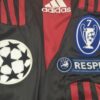 Shirt Ac Milan 2009-10 Home RONALDINHO #80 Champions League Men's Long Sleeve - Image 11