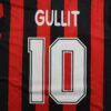 Shirt Ac Milan 1989-90 GULLIT #10 Away Retro Men's Soccer Football - Image 5