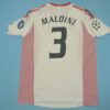 Shirt Ac Milan 02/03 Away Maldini #3 Champions League Final Men's Retro - Image 4