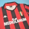 Ac Milan 88/89 Home Retro Men's Soccer Football - Image 3