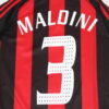 Shirt Ac Milan 02/03 Home Maldini #3 Retro Men’s Soccer Football - Image 10