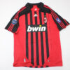 Shirt Ac Milan 2007/08 Home KAKA #22 With UCL Men's Retro Soccer Football - Image 3