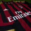 Shirt Ac Milan 2013-14 Home Kaká #22 Long-Sleeve Men's Retro Soccer Football - Image 5